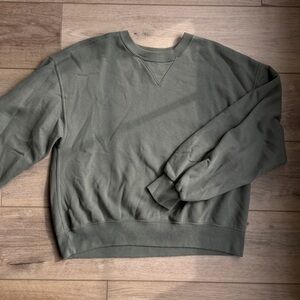 Green Abercrombie sweatshirt